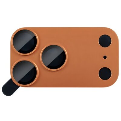 Nakładka na obiektyw MOCOLL 360 do Apple iPhone 17 Pro Kosmiczny pomarańcz