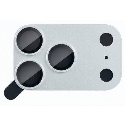 Nakładka na obiektyw MOCOLL 360 do Apple iPhone 17 Pro Max Srebrny