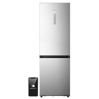 Lodówka HISENSE RB3K330SEIE No Frost 185.6 cm Stal nierdzewna