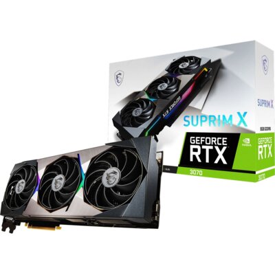 Karta graficzna MSI GeForce RTX 3070 Suprim X 8GB