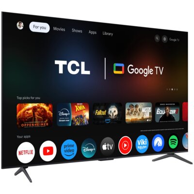 Telewizor TCL 75C69K 75" QD-Mini LED 4K 144Hz + Zestaw Stereo TCL Z100E (2szt.) CZ+CZ Google TV Dolby Atmos Dolby Vision HDMI 2.1