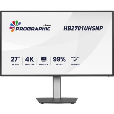 Monitor IIYAMA ProGraphic HB2701UHSNP-B1 27" 3840x2160px IPS 4 ms