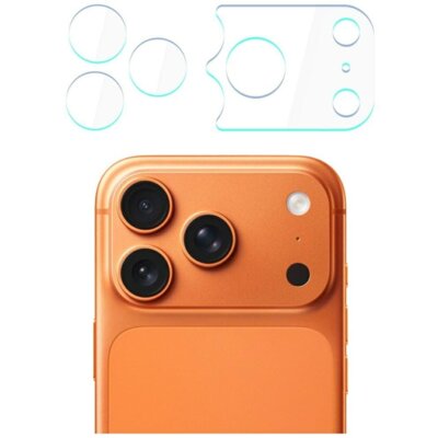 Szkło hybrydowe na obiektyw 3MK Lens Protection do Apple iPhone 17 Pro Max