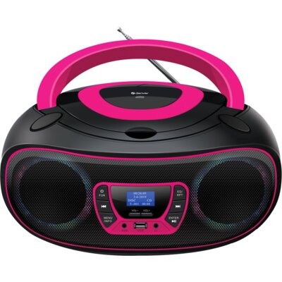 Radioodtwarzacz DENVER TDB-212BP Bluetooth Różowy
