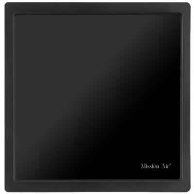 Wentylator łazienkowy MISSION AIR Ventis Pure 120 H+T Czarny