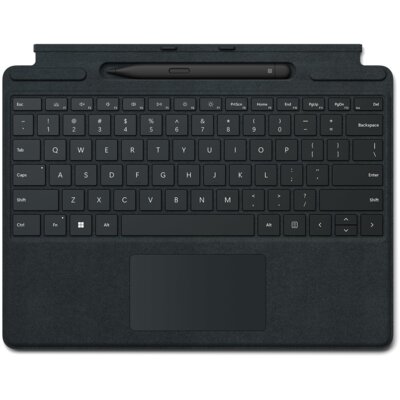 Klawiatura MICROSOFT Surface Pro Keyboard Czarny + Pióro Surface Slim Pen 2