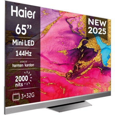 Telewizor HAIER H65M95EUX 65" MiniLED 4K Google TV 144Hz Dolby Vision Dolby Atmos HDMI 2.1