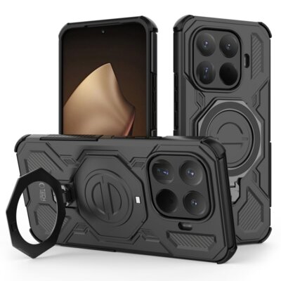 Etui TECH-PROTECT TacticStand MagSafe do Xiaomi 15T Pro Czarny