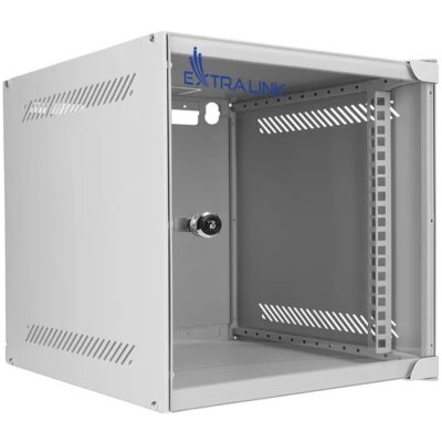 Szafa RACK EXTRALINK Lite 10" 6U EX.28877 280 x 310 mm, Wisząca Szary