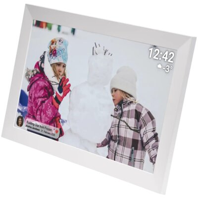 Ramka cyfrowa DENVER Frameo PFF-1504W Biały