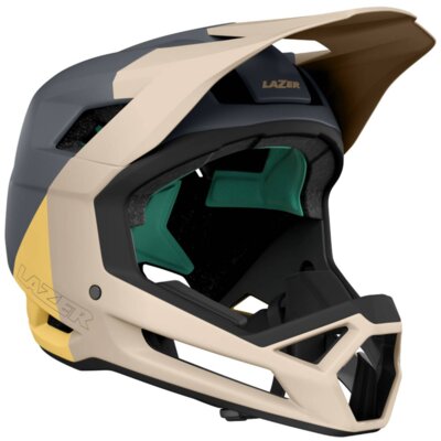 Kask rowerowy LAZER Cage KinetiCore Piaskowy MTB (rozmiar M)