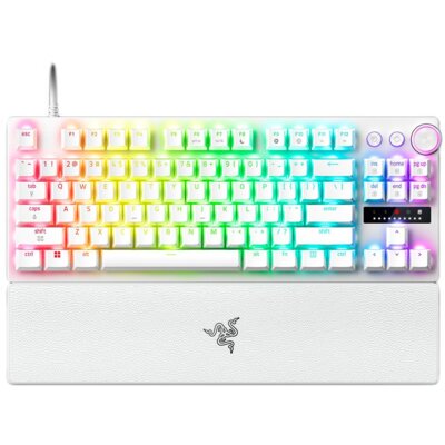 Klawiatura RAZER Huntsman V3 Pro TKL 8KHz Biały