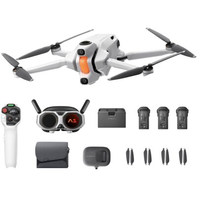 Dron ANTIGRAVITY A1 Explorer Bundle Kamera 360, wideo 2.7K, czas lotu do 22 min, GPS, etui, 3x bateria