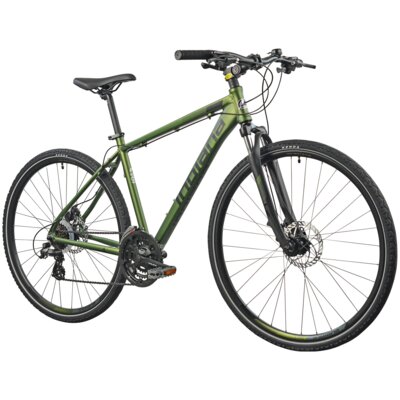 Rower crossowy INDIANA X-Cross 2.0 M21 męski Zielono-czarny