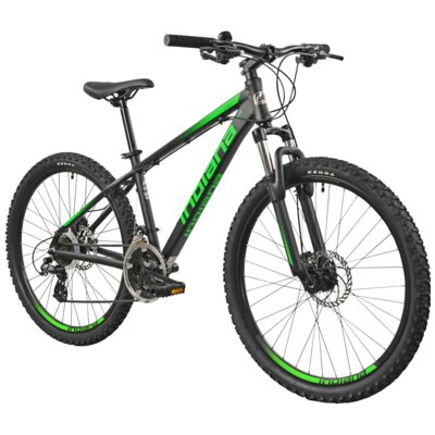 Rower górski MTB INDIANA X-Pulser 2.6 M15 26 cali męski Czarno-zielony