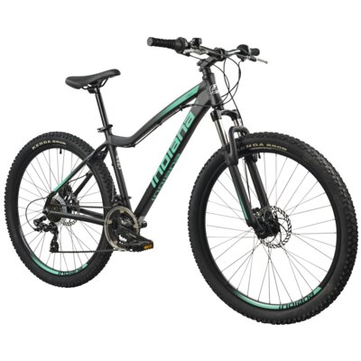 Rower górski MTB INDIANA X-Pulser 2.7 D17 27.5 cali damski Czarno-miętowy