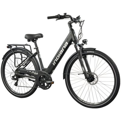 Rower elektryczny INDIANA E-Trekking 3.0 D18 28 cali Czarny