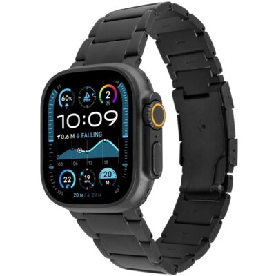 Pasek FIXED Titanium Strap do Apple Watch do koperty 44/45/46/49mm Czarny