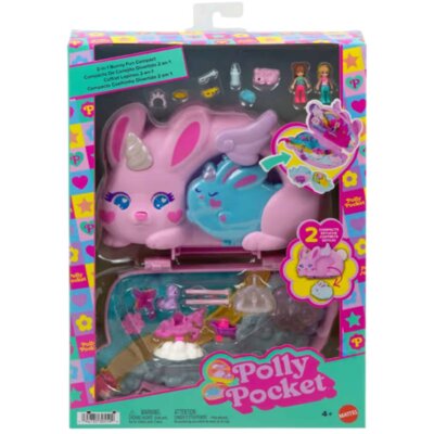 Lalka POLLY POCKET Kompaktowa torebka Króliczki Baśniowe Królestwo JFT88