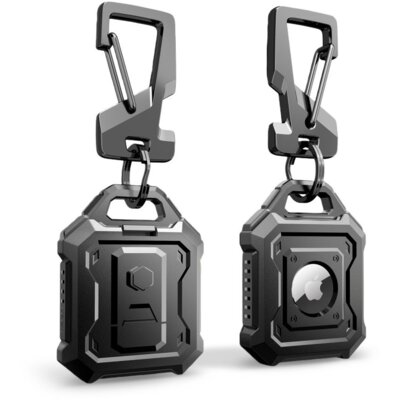 Brelok TECH-PROTECT Kevlar Pro do Apple AirTag 1/2 Czarny