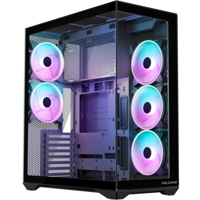 Obudowa MODECOM Volcano Space XL ARGB Full Tower 5F Czarny