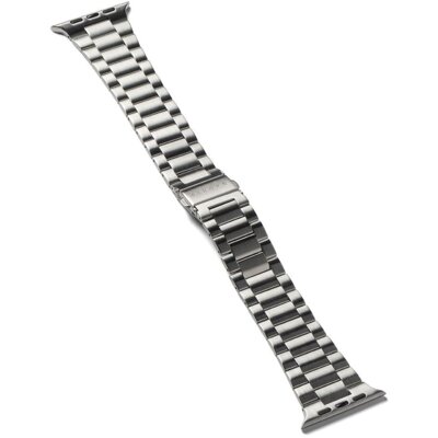 Pasek RINGKE Metal One Air do Apple Watch koperta 44/45/46/49 mm Srebrny