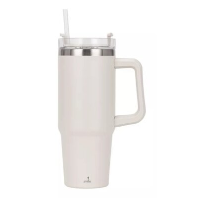 Kubek termiczny SMILE STT-30 Beżowy 900 ml