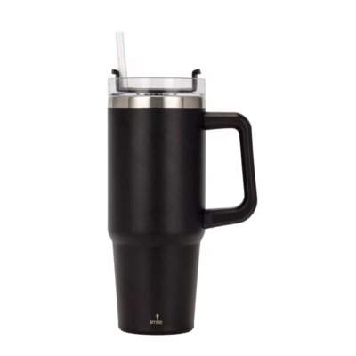 Kubek termiczny SMILE STT-31 Czarny 900 ml