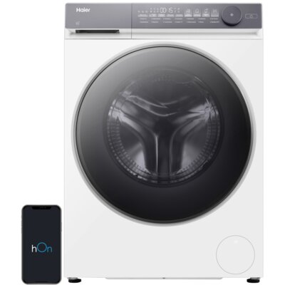 Pralka HAIER X7 HW100-BD14MEPU1 10kg 1400 obr/min Smart Dual Spray hOn Smart Dosing + Suszarka HAIER X7 MHDE10-C367U1 z pompą ciepła 10kg I-Refresh Ion Air Fresh I-Time hOn Woolmark + Łącznik HAIER HASTKX579W