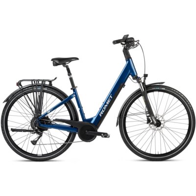 Rower elektryczny ROMET E-Modeco URB 1.0 U19 28 cali Granatowo-srebrny