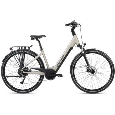Rower elektryczny ROMET E-Modeco URB 1.0 U19 28 cali Szampańsko-czarny