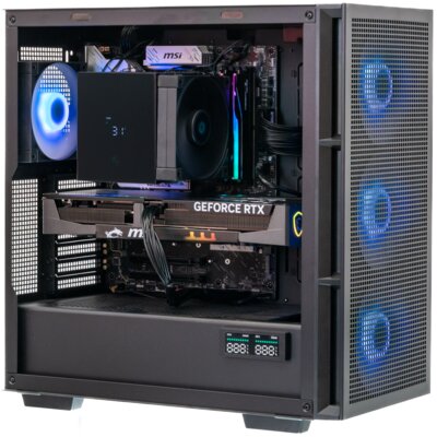 Komputer MAD DOG GeForce RTX5070 DLSS 4 Reflex Edition 2 DEEPCOOL-A21WR32WP R7-7800X3D 32GB RAM 1TB SSD Wi-Fi Windows 11 Professional