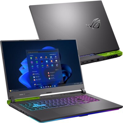 Laptop ASUS ROG Strix G17 G713RM-LL057W 17.3" IPS 240Hz R7-6800H 16GB RAM 1TB SSD GeForce RTX3060 Windows 11 Home
