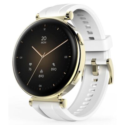Smartwatch HAMA 7000 Amoled Biało-złoty