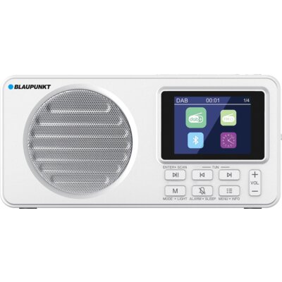 Radio BLAUPUNKT DR6WH Cyfrowe Przenośne Biały