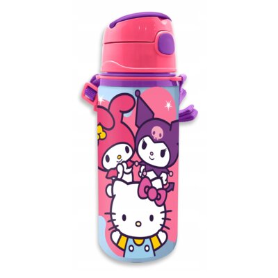 Butelka do wody KIDS EUROSWAN HK50206 Hello Kitty i Przyjaciele 600 ml