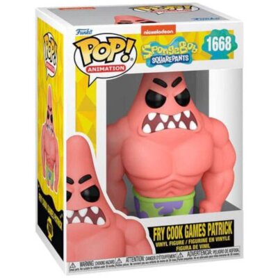 Figurka FUNKO Pop SpongeBob SquarePants Fry Cook Games Patrick