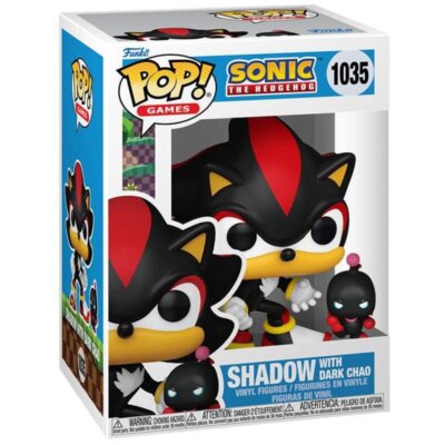Figurka FUNKO Pop Sonic The Hedgehog Shadow with Dark Chao