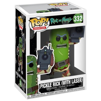 Figurka FUNKO Pop Rick and Morty Pickle Rick with Laser