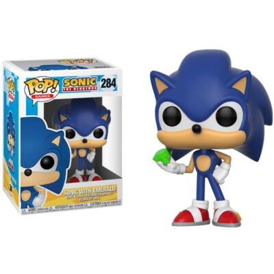 Figurka FUNKO Pop Sonic The Hedgehog Sonic with Emerald