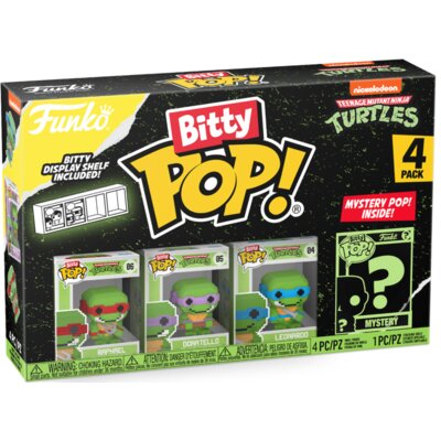 Zestaw figurek FUNKO Pop Wojownicze Żółwie Ninja (4 szt.)