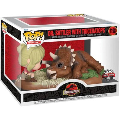 Figurka FUNKO Pop Jurassic Park Dr. Sattler With Triceratops Special Edition
