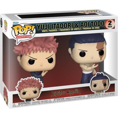 Zestaw figurek FUNKO Pop Jujutsu Kaisen Yuji Itadori & Aoi Todo