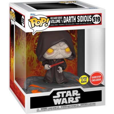 Figurka FUNKO Pop Star Wars Red Saber Series Volume 1: Darth Sidious