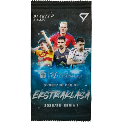 Karty SUPERBUZZ PKO BP Ekstraklasa 2025/26 Seria 1 Blaster Saszetka 8025
