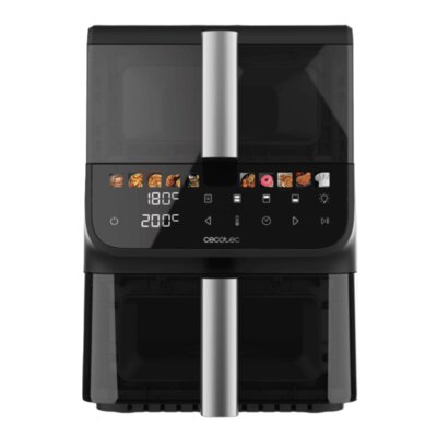Air Fryer Frytkownica beztłuszczowa CECOTEC Cecofry DuoLevel 10000 Window 10l z podwójnym koszem