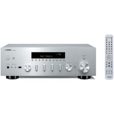 Amplituner Stereo YAMAHA Musicast R-N600A Srebrny, Technika Top-ART, Tryb Pure Direct, Wi-Fi, AirPlay2, Multiroom, Tidal