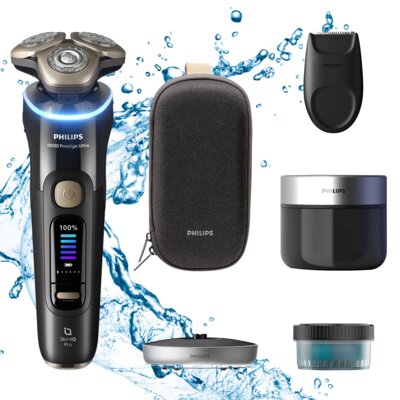 Golarka PHILIPS Seria i9000 Prestige Ultra SkinIQ Pro XP9400/31 Na mokro i sucho