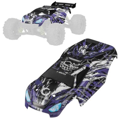 Dodatkowa karoseria Body do auta RC OVERMAX X-Monster 3.0 3.5 Fioletowy