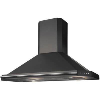 Okap SEENERGY Rustica Czarny 440m3/h 65dB klasa A